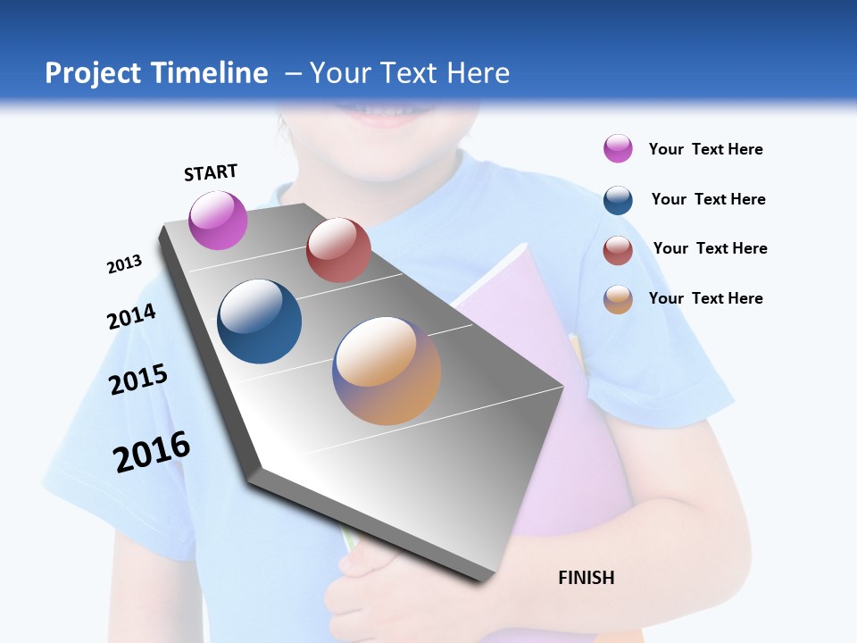 Years Studying Descent PowerPoint Template