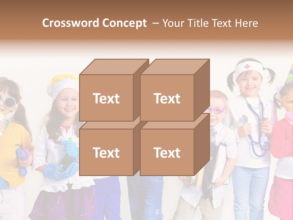 Professional Girl Childhood PowerPoint Template