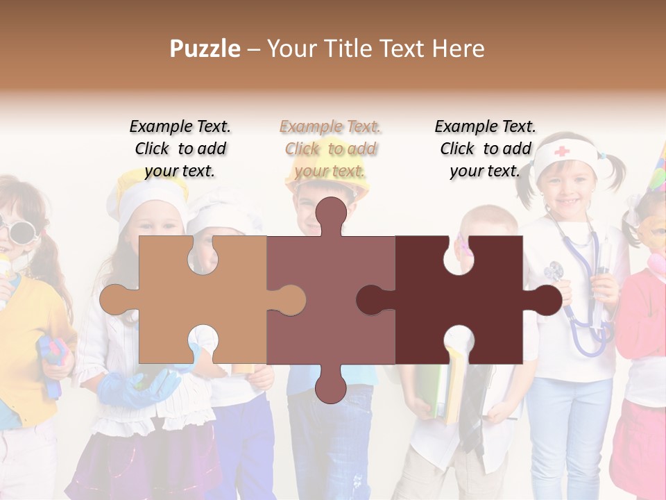 Professional Girl Childhood PowerPoint Template