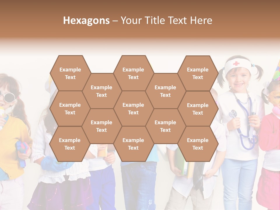 Professional Girl Childhood PowerPoint Template