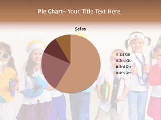 Professional Girl Childhood PowerPoint Template