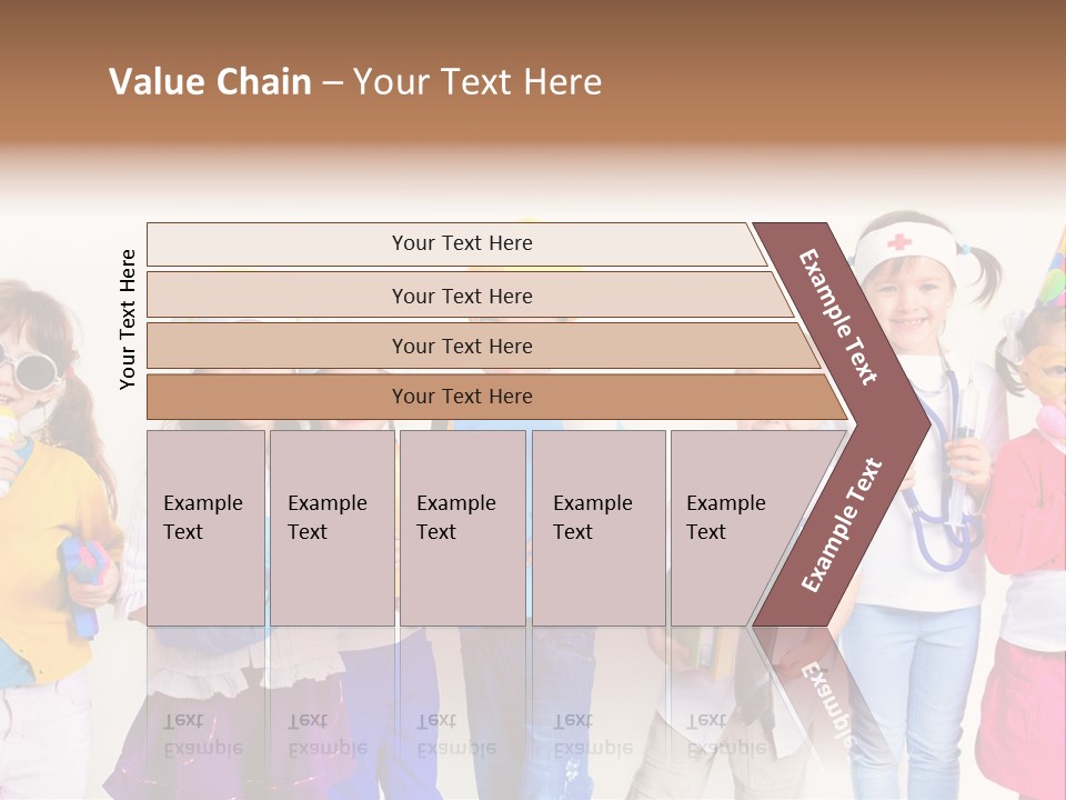 Professional Girl Childhood PowerPoint Template