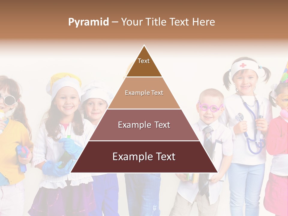 Professional Girl Childhood PowerPoint Template