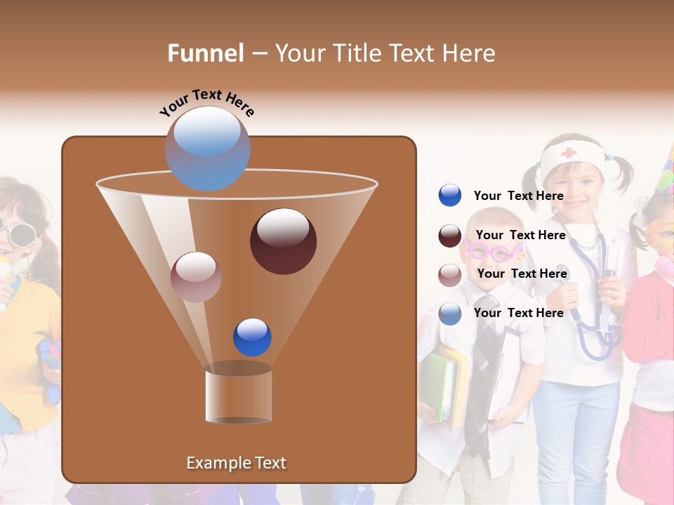 Professional Girl Childhood PowerPoint Template