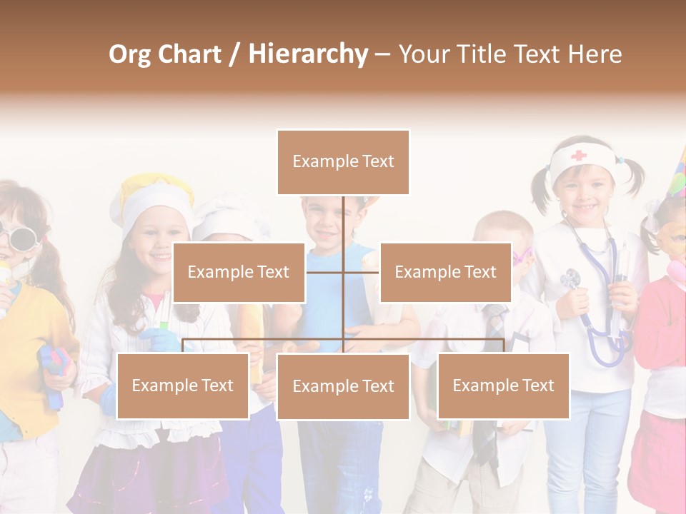 Professional Girl Childhood PowerPoint Template