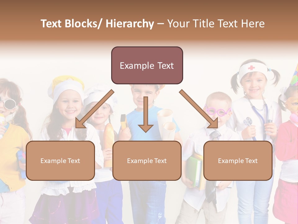 Professional Girl Childhood PowerPoint Template