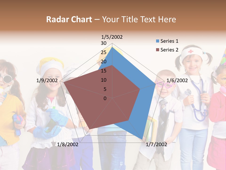 Professional Girl Childhood PowerPoint Template