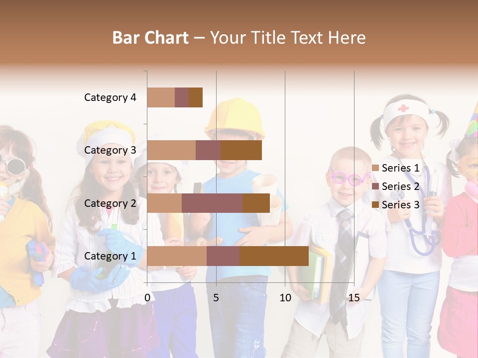 Professional Girl Childhood PowerPoint Template