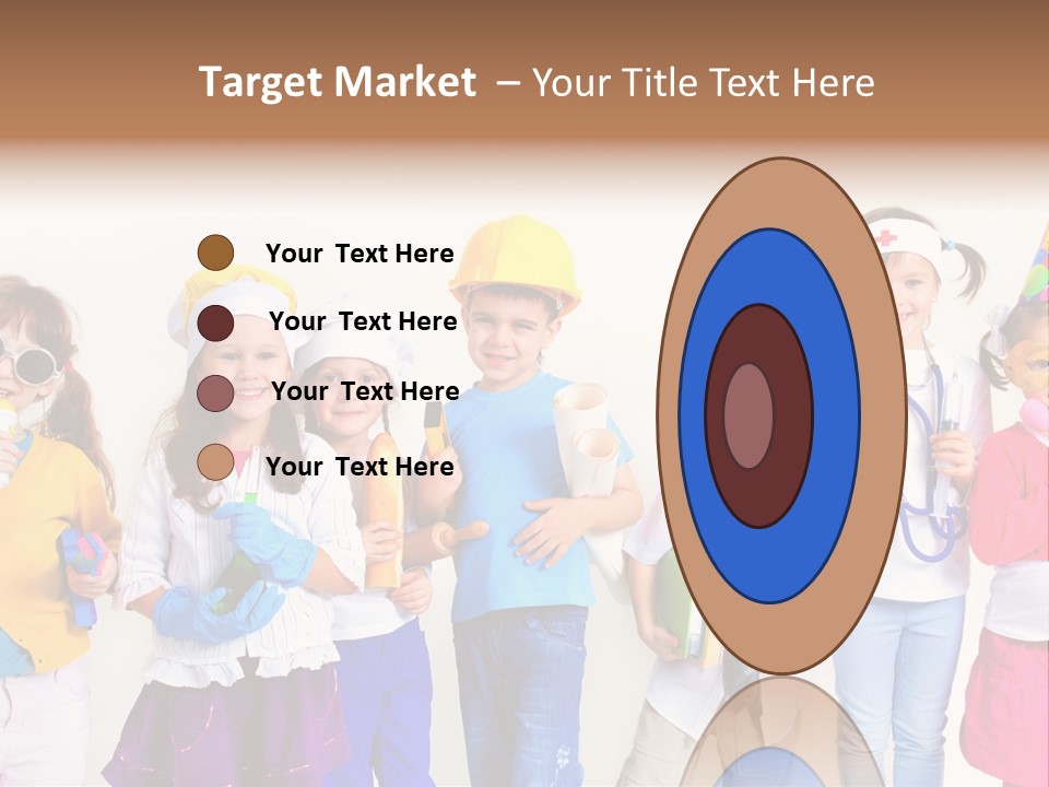 Professional Girl Childhood PowerPoint Template