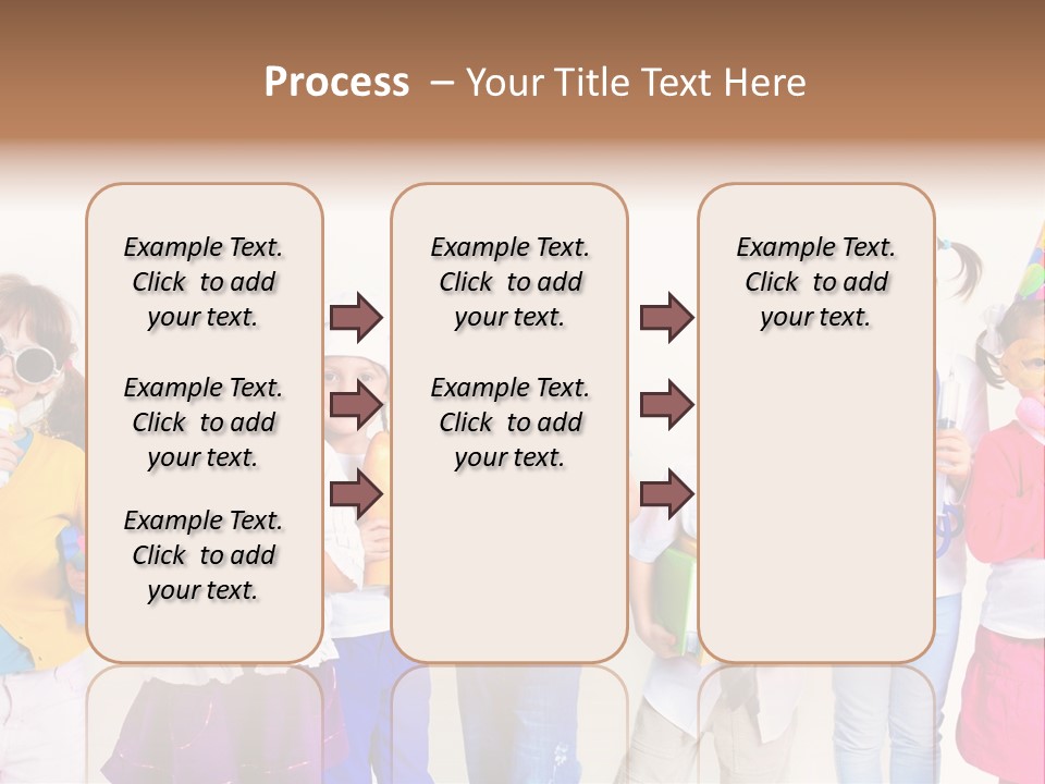 Professional Girl Childhood PowerPoint Template