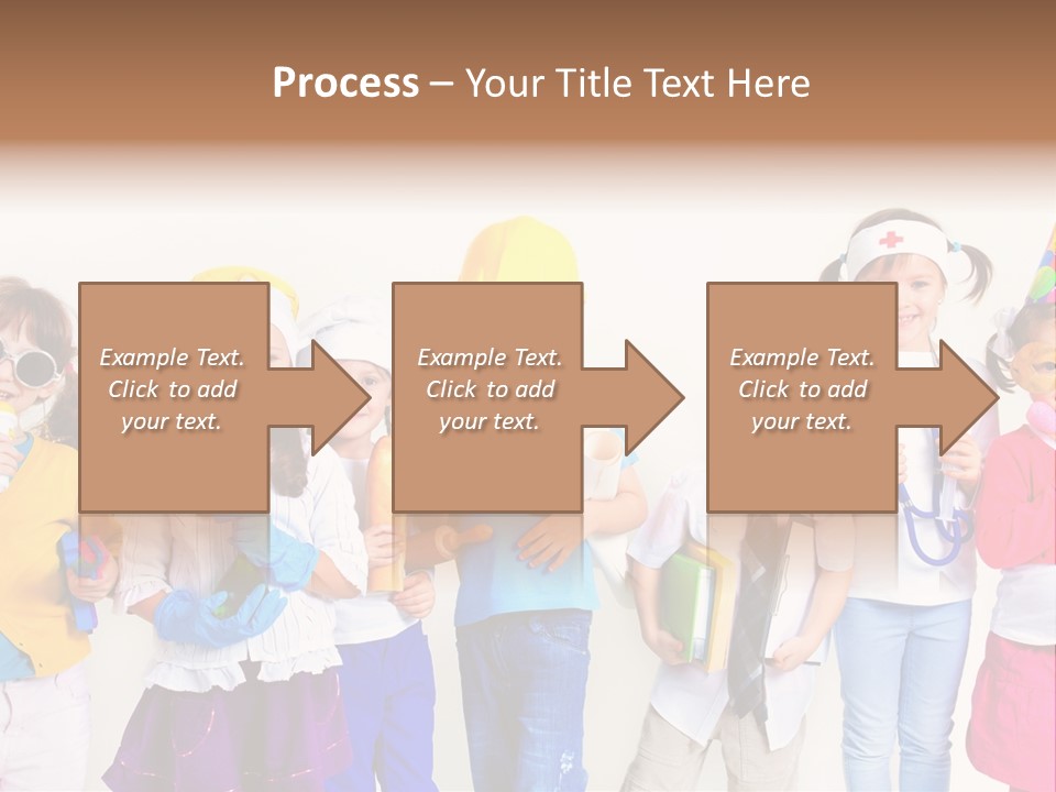 Professional Girl Childhood PowerPoint Template