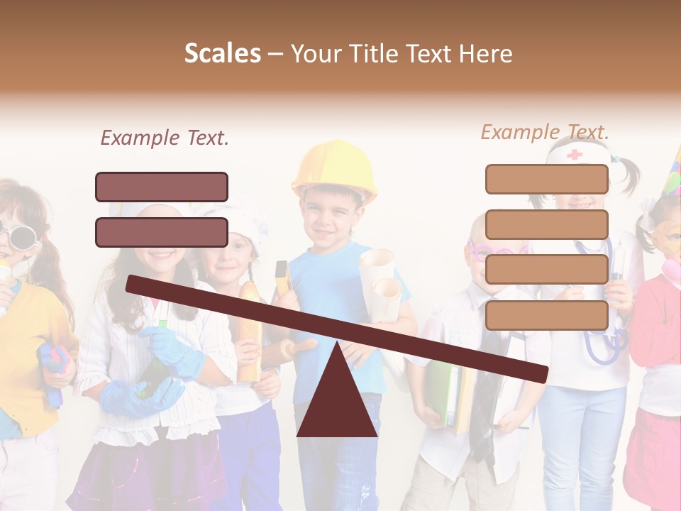 Professional Girl Childhood PowerPoint Template