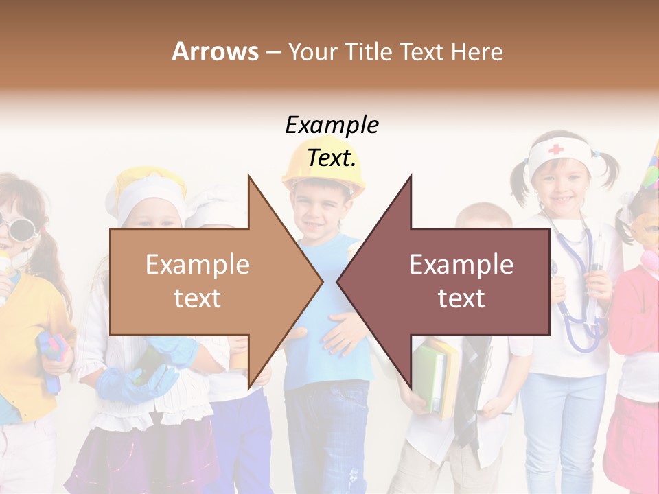 Professional Girl Childhood PowerPoint Template