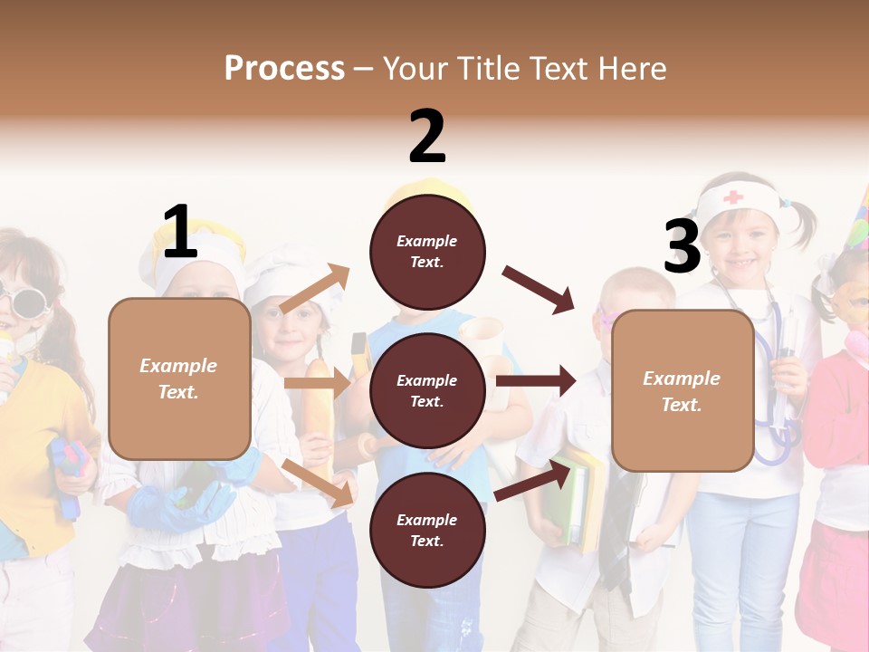 Professional Girl Childhood PowerPoint Template