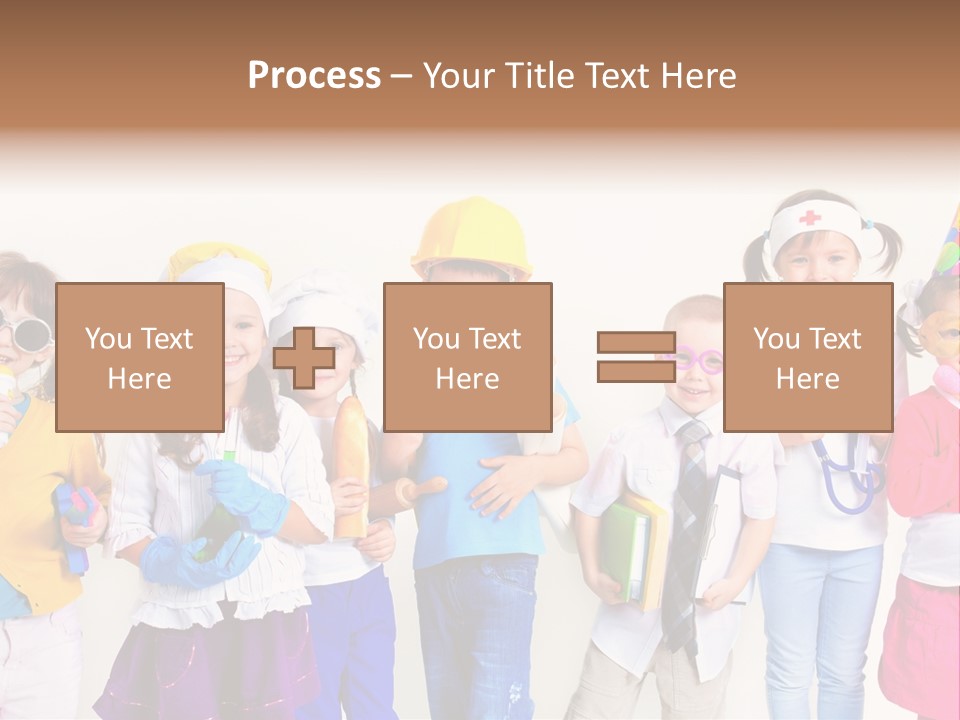 Professional Girl Childhood PowerPoint Template