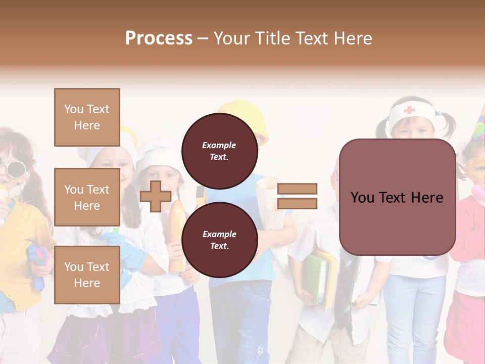 Professional Girl Childhood PowerPoint Template