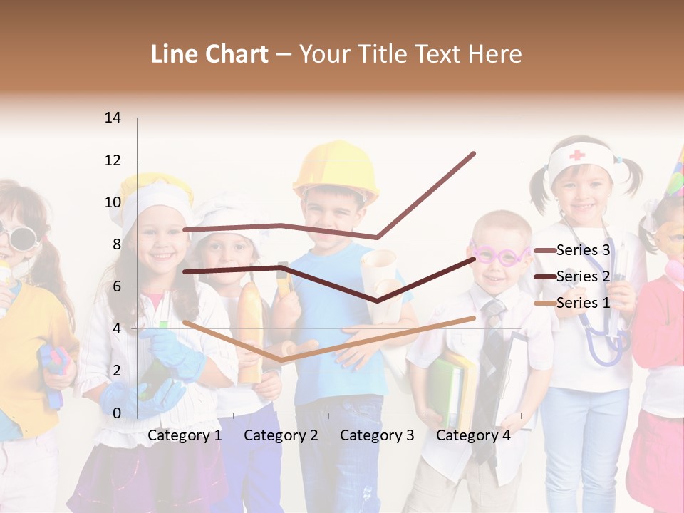 Professional Girl Childhood PowerPoint Template