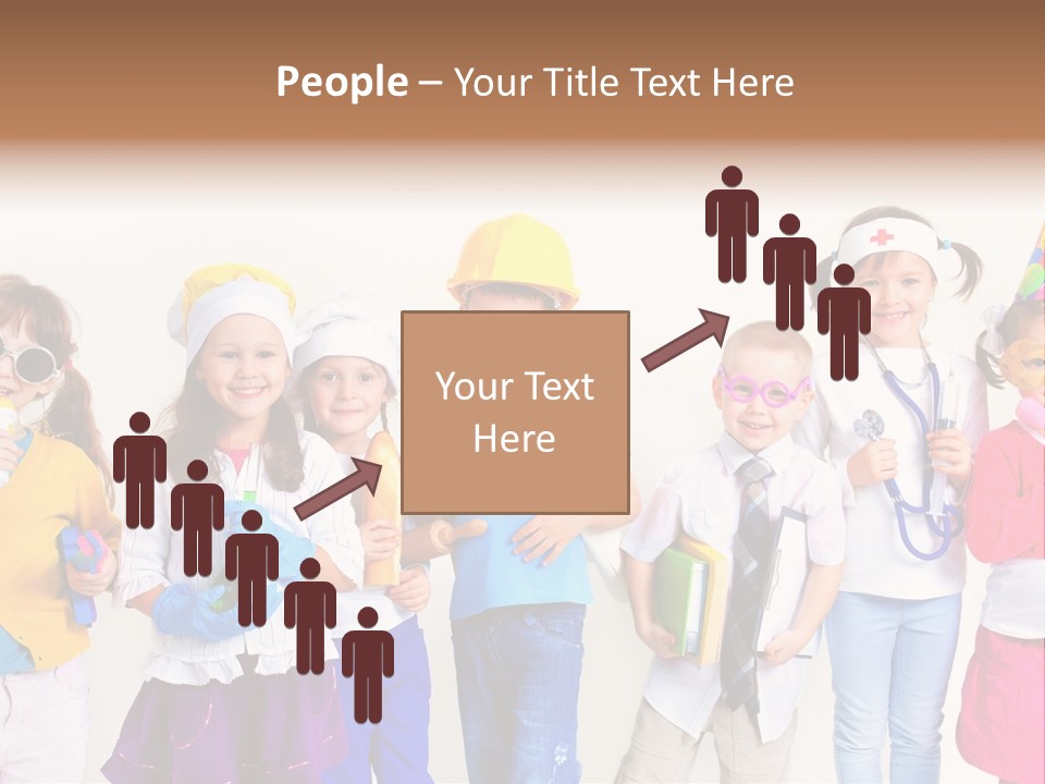 Professional Girl Childhood PowerPoint Template