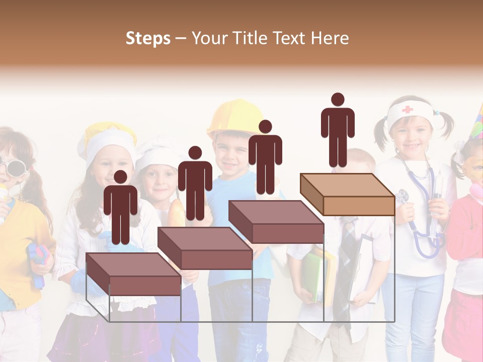 Professional Girl Childhood PowerPoint Template