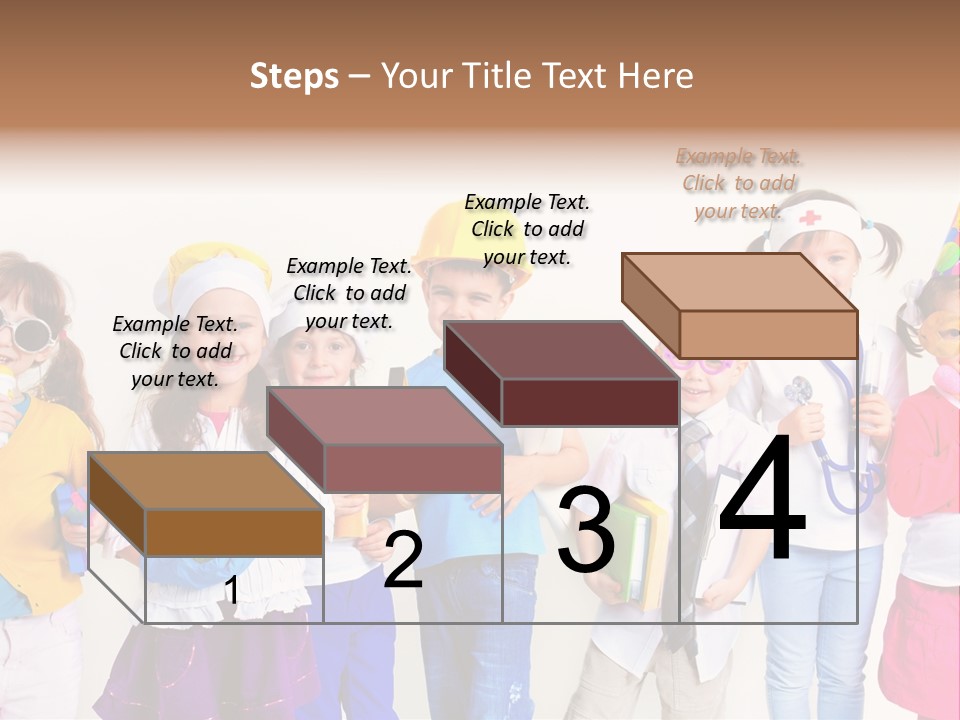 Professional Girl Childhood PowerPoint Template