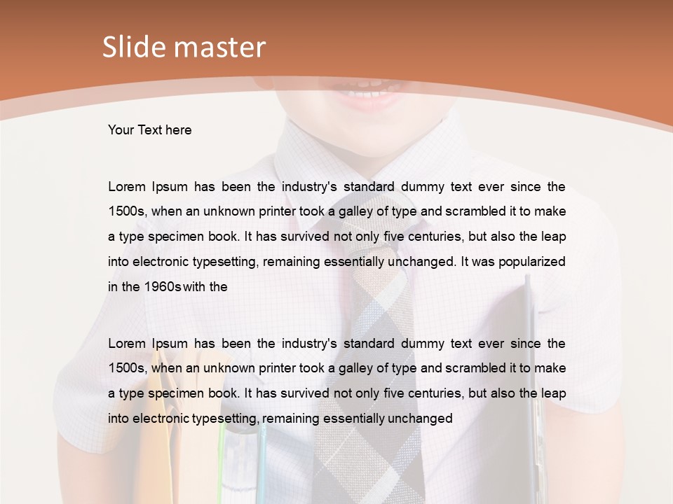 Future Clever Boy PowerPoint Template