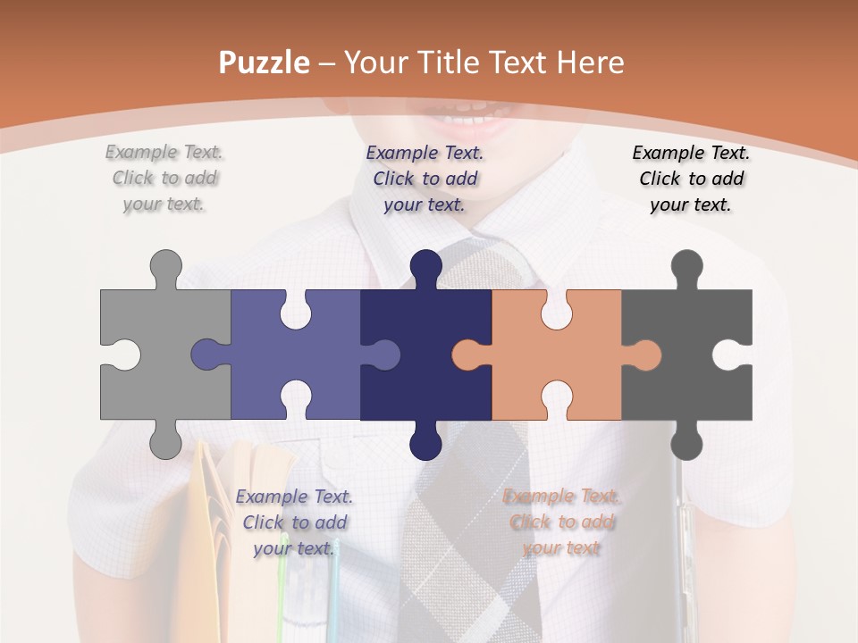 Future Clever Boy PowerPoint Template