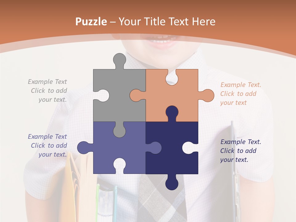 Future Clever Boy PowerPoint Template