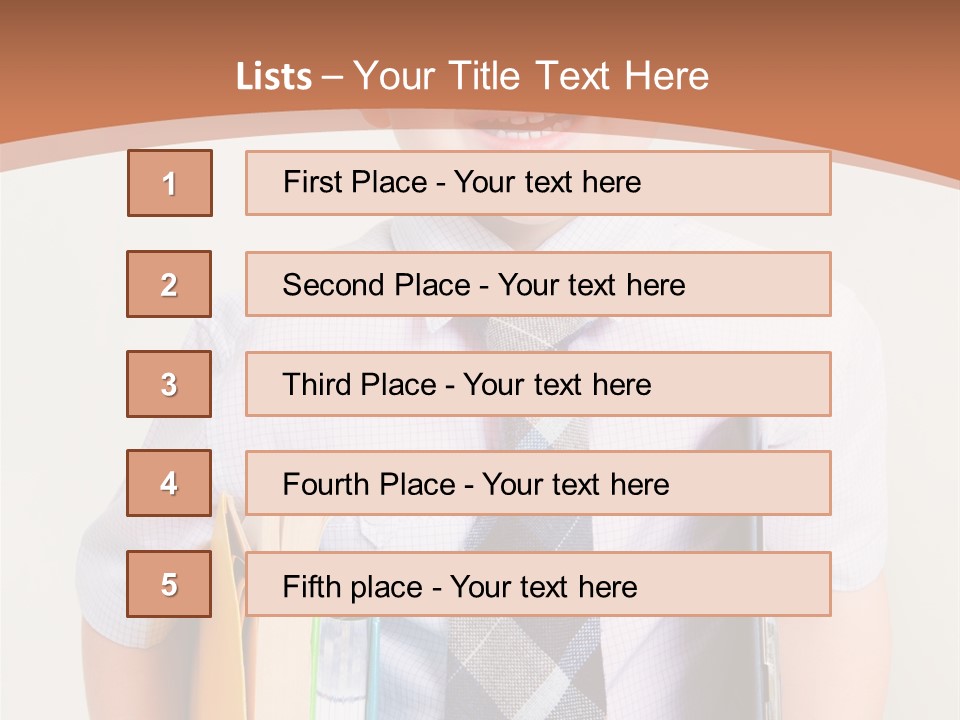 Future Clever Boy PowerPoint Template