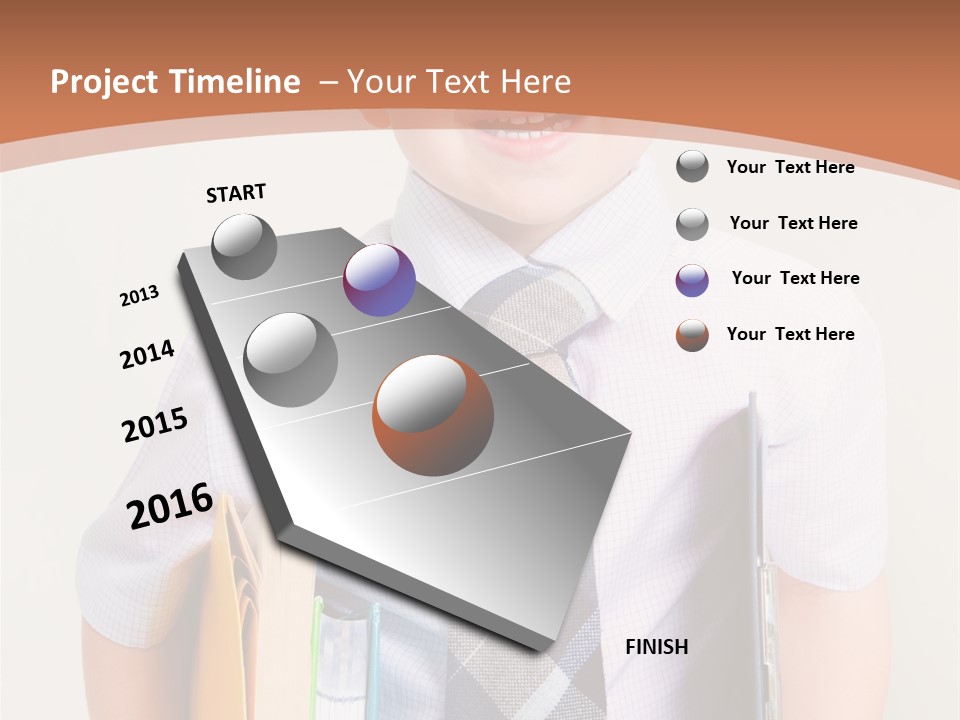Future Clever Boy PowerPoint Template