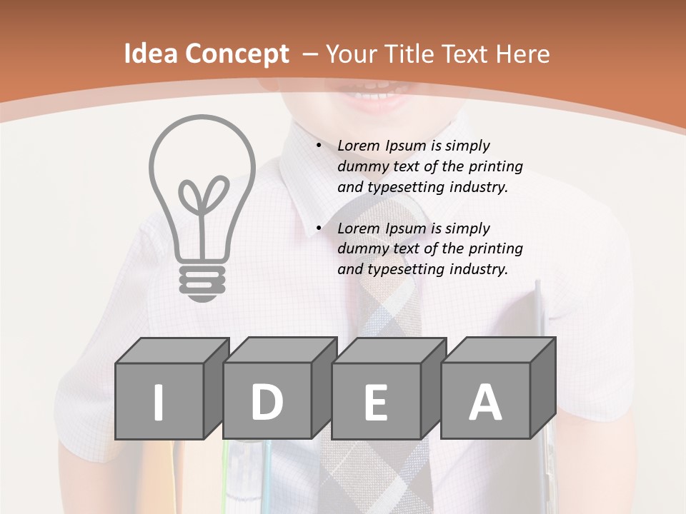 Future Clever Boy PowerPoint Template