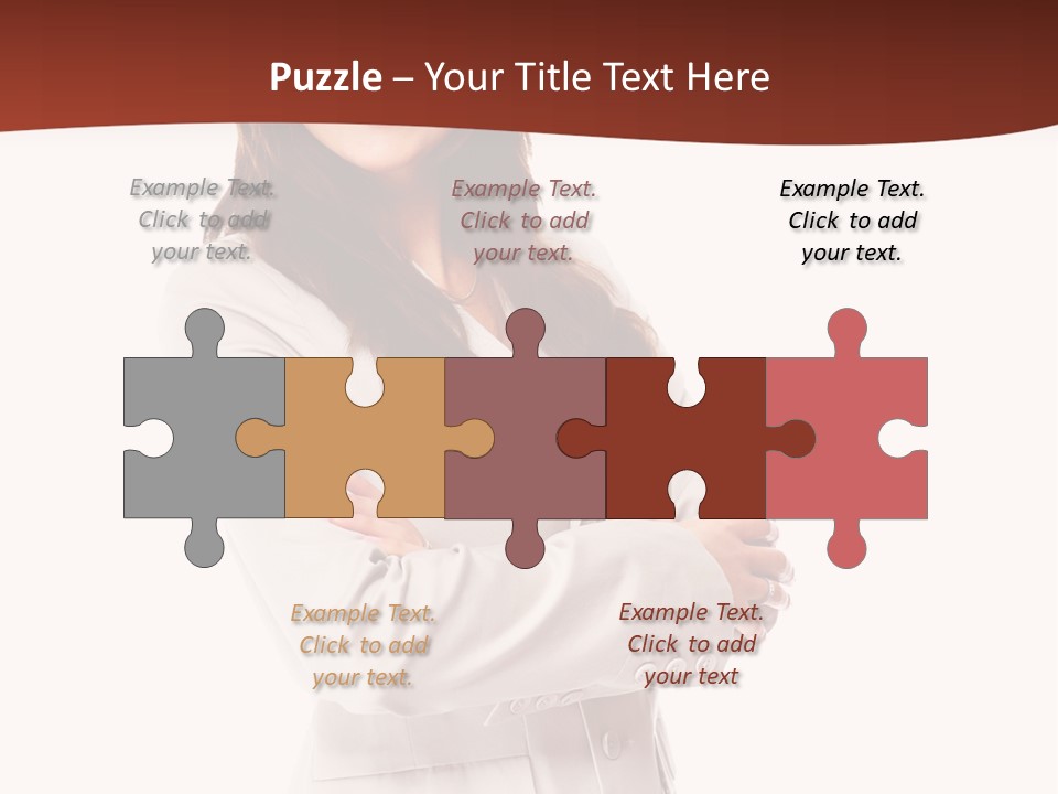 Natural Education Confident PowerPoint Template