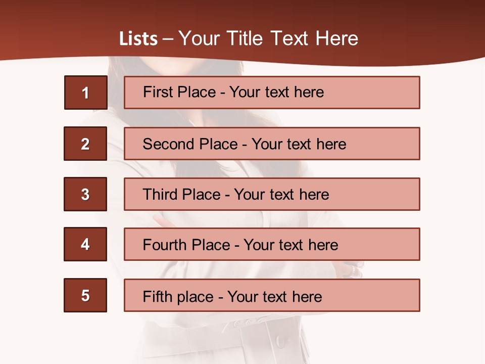 Natural Education Confident PowerPoint Template