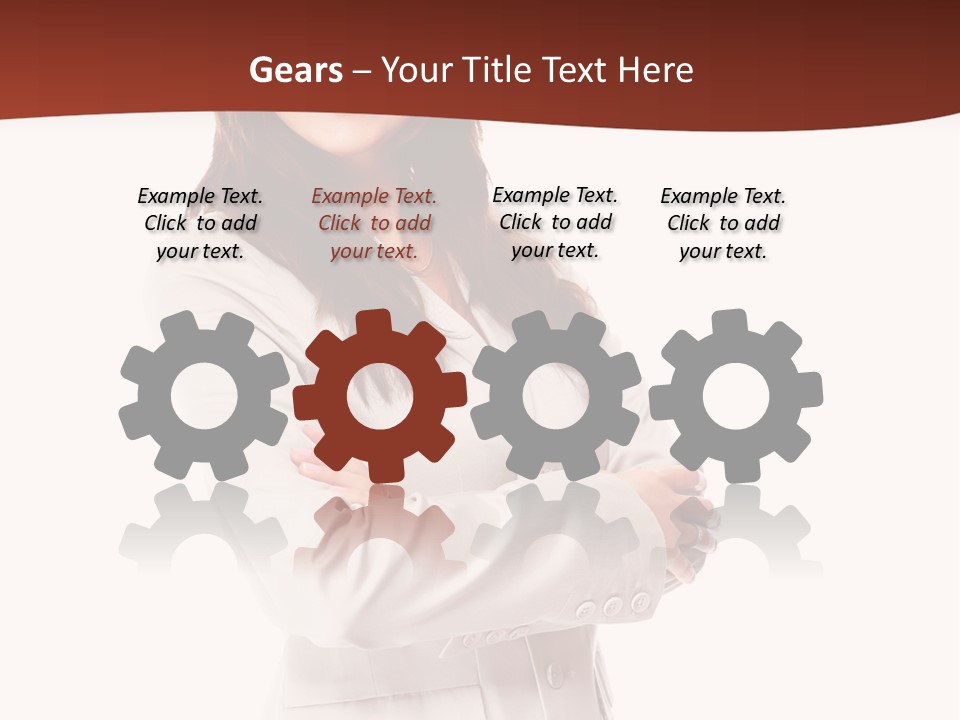 Natural Education Confident PowerPoint Template