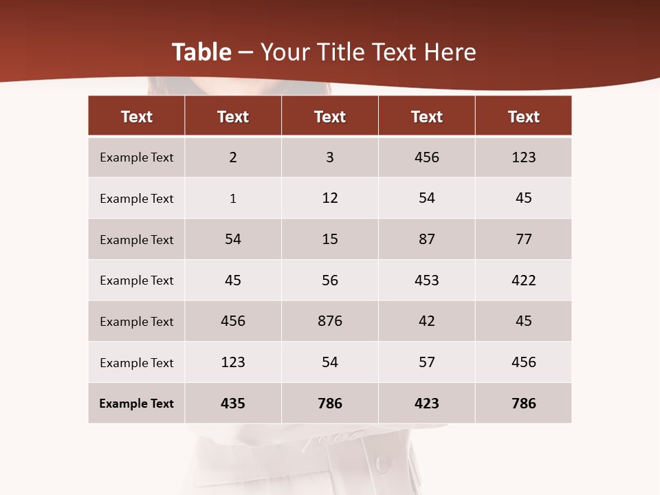 Natural Education Confident PowerPoint Template