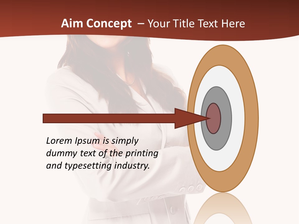 Natural Education Confident PowerPoint Template