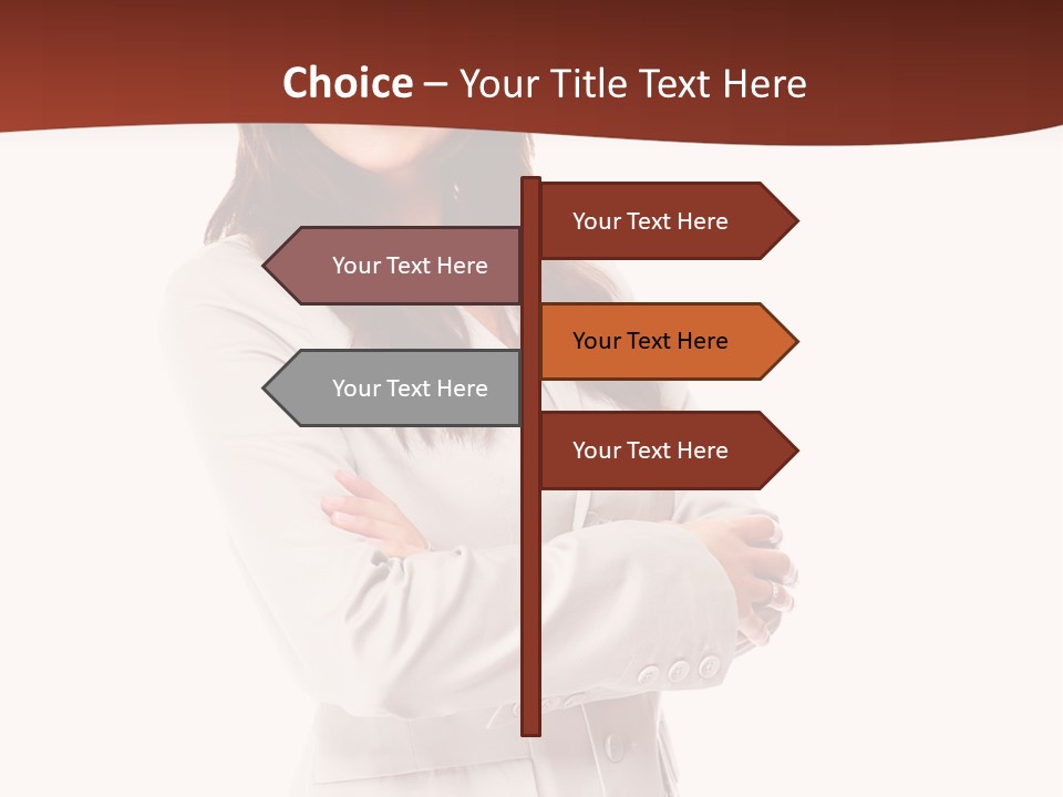 Natural Education Confident PowerPoint Template