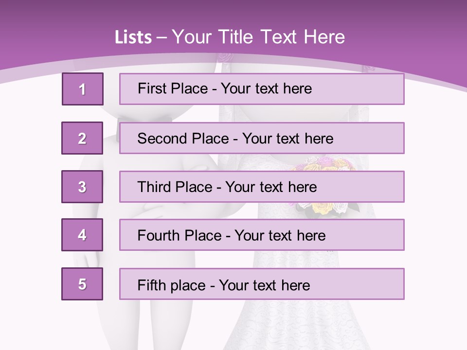 Small Ring Bridal PowerPoint Template