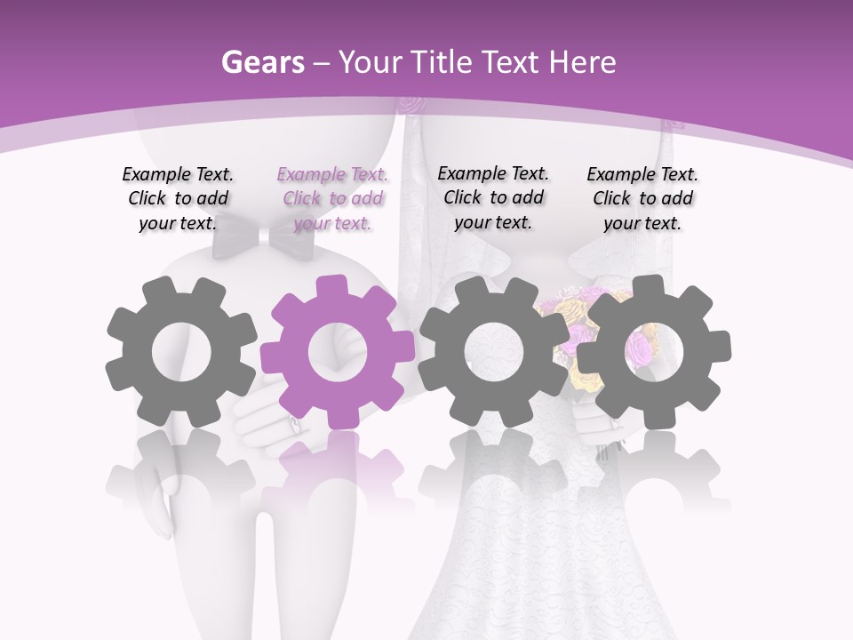 Small Ring Bridal PowerPoint Template