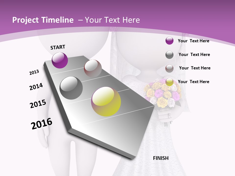 Small Ring Bridal PowerPoint Template