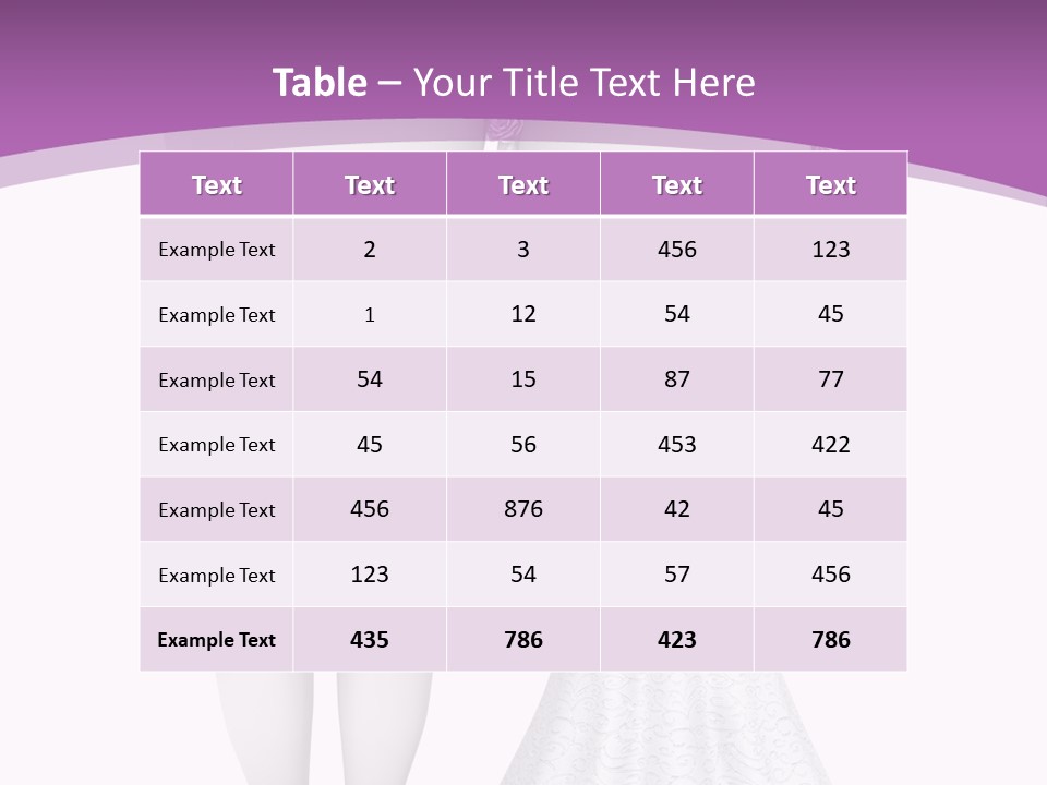 Small Ring Bridal PowerPoint Template