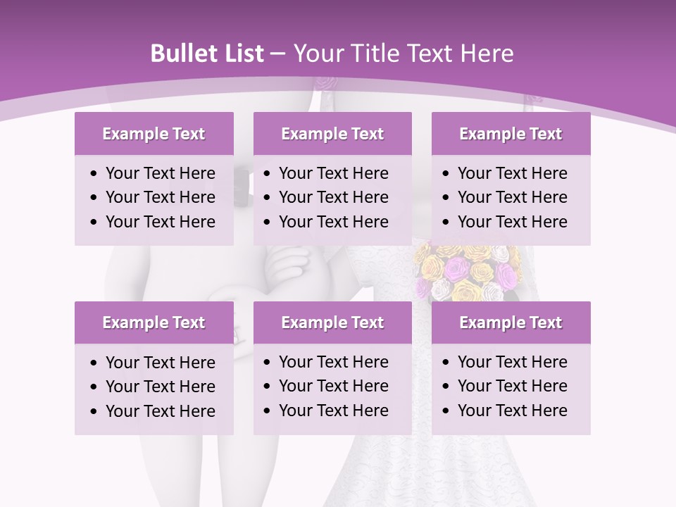 Small Ring Bridal PowerPoint Template