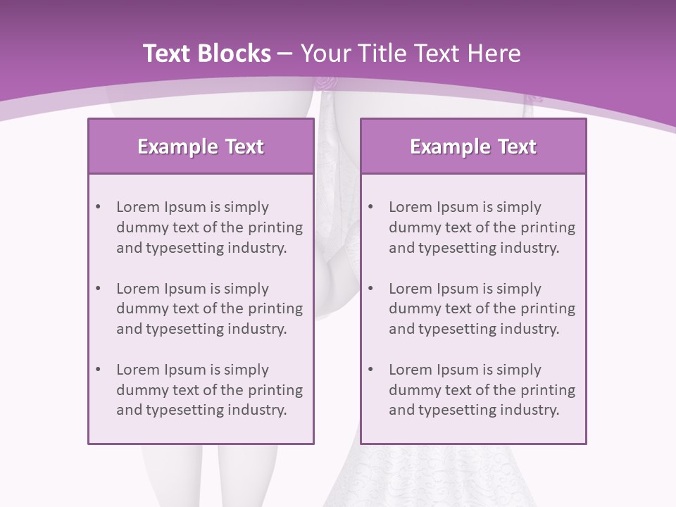 Small Ring Bridal PowerPoint Template