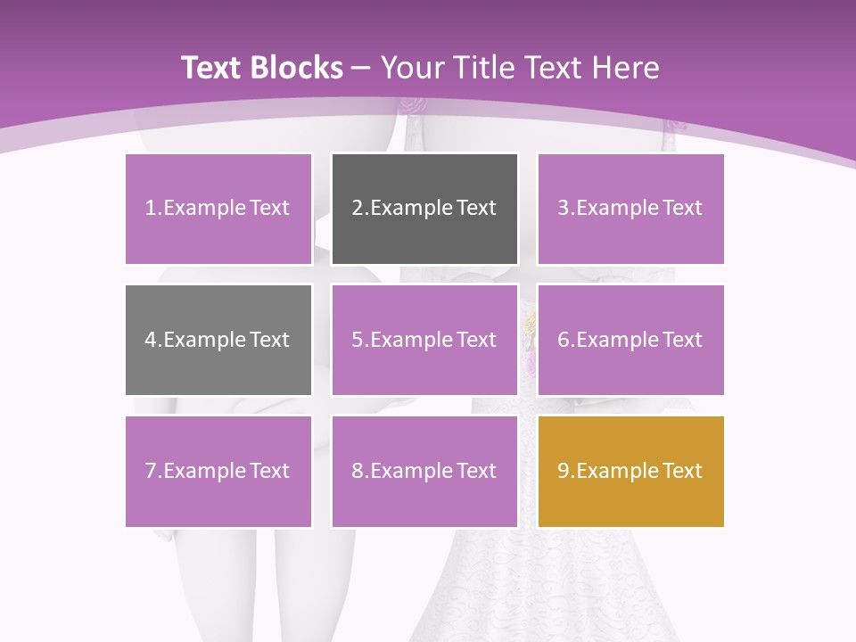 Small Ring Bridal PowerPoint Template