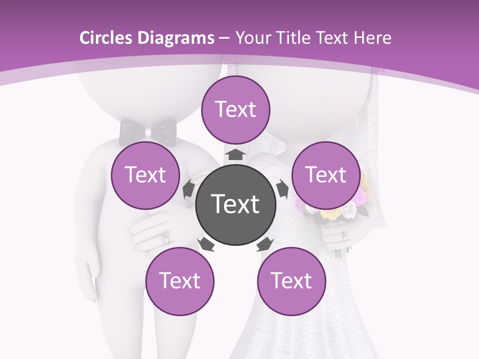 Small Ring Bridal PowerPoint Template