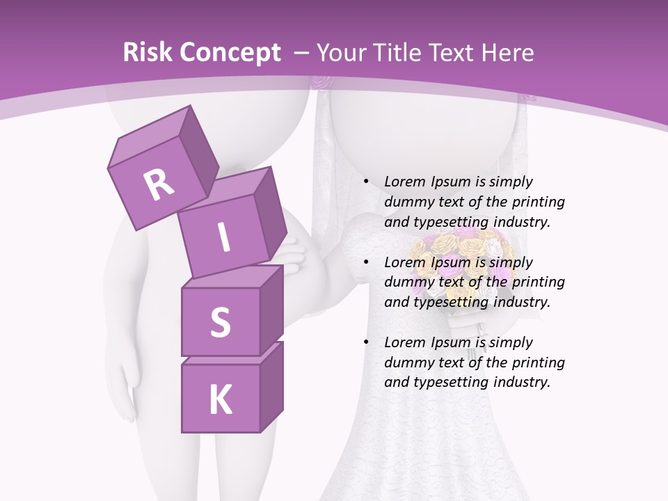 Small Ring Bridal PowerPoint Template