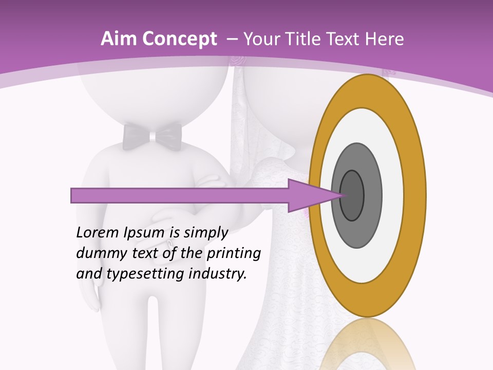 Small Ring Bridal PowerPoint Template