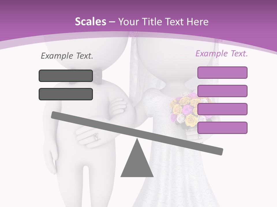 Small Ring Bridal PowerPoint Template