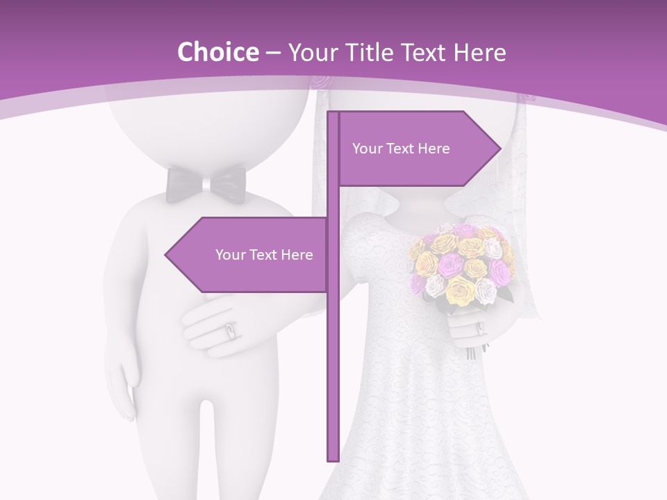 Small Ring Bridal PowerPoint Template