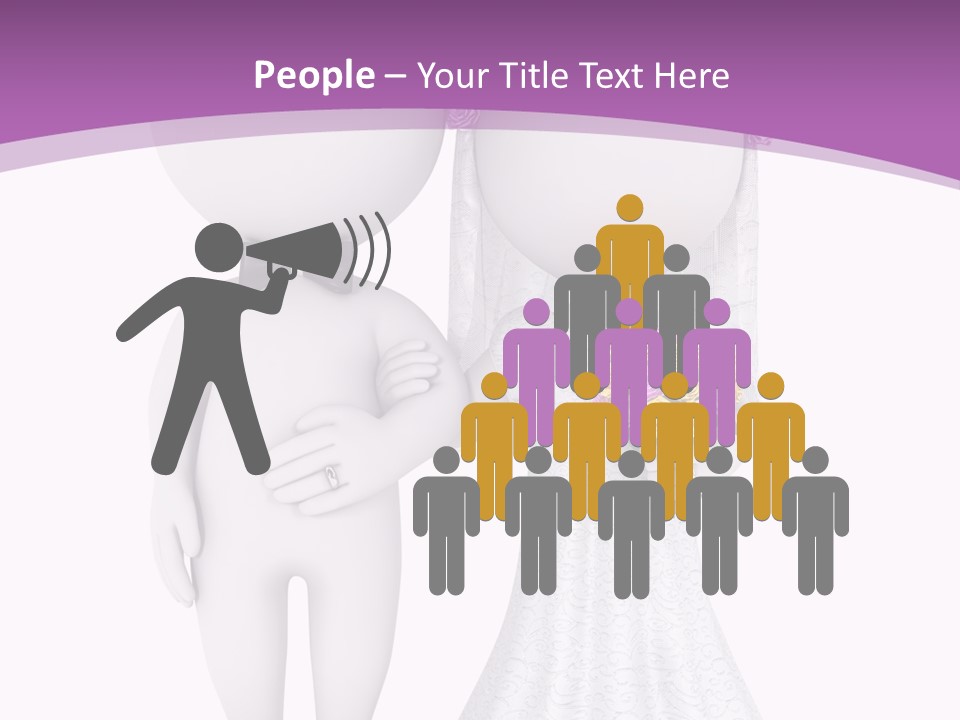 Small Ring Bridal PowerPoint Template