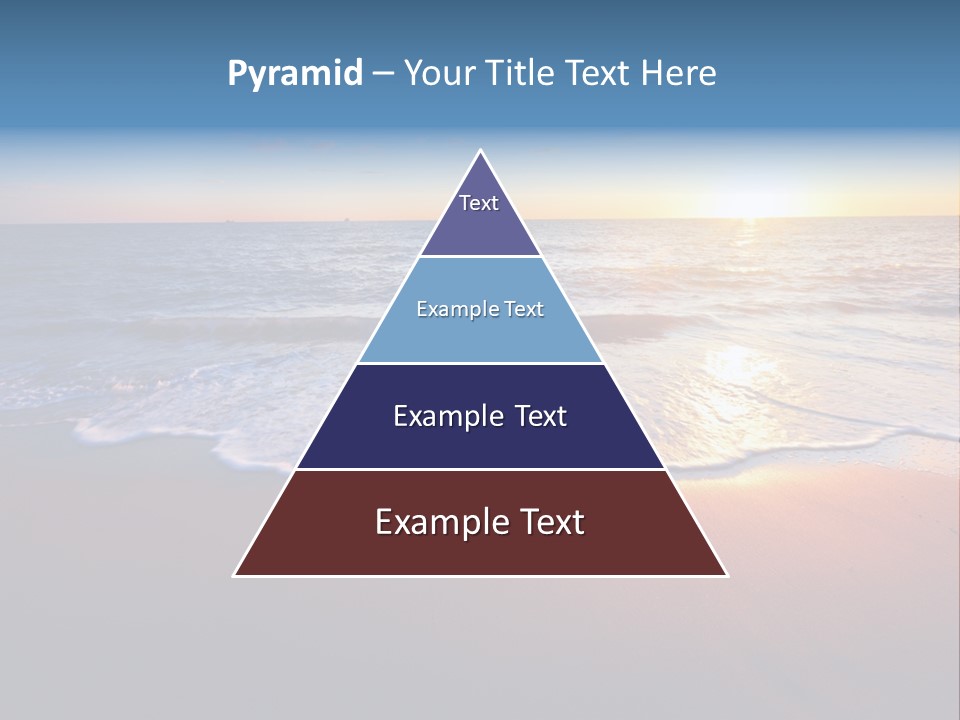 Sunlight Sunset Cumulus PowerPoint Template